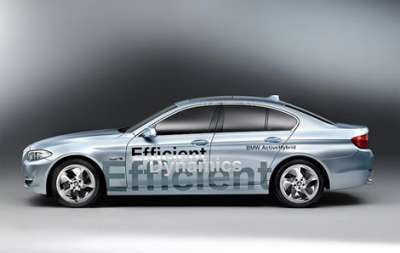 BMW 5-Series Active Hybrid Вид сбоку