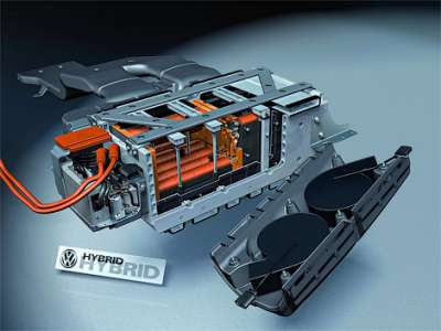 Volkswagen Touareg Hybrid Гибридный двигатель