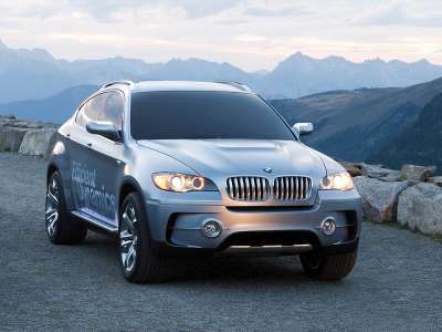 BMW Active Hybrid X6 Вид спереди